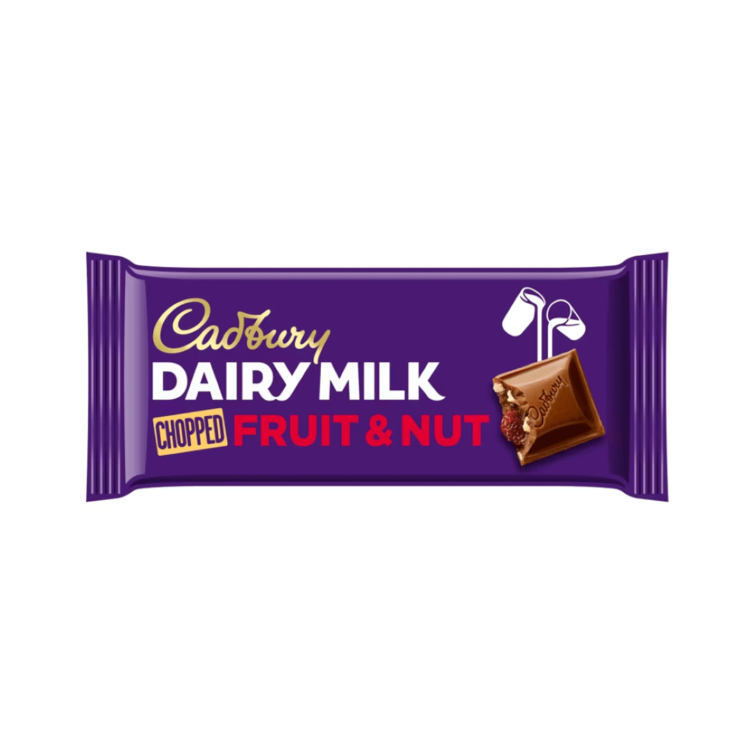 CADBURY DAIRY MILK FRUIT N NUT 95G